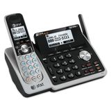 Telefone Sem Fio At&amp;t Tl88102 Dect 6.0 2 Linhas Com Sistema De Atendimento