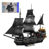 Brinquedo De Blocos De Construção Samyblocks Pirate Ship 1424 Unidades Por Mais De 6 Anos