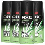 Desodorante Em Spray Corporal Axe Wild Bamboo Men 120 Ml 48 Horas