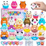 Pacote De Presentes De Páscoa Joy Spot! 24 Brinquedos Macios Com Aroma Cremoso