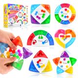 Brinquedos Sensoriais De Classificação De Cores Zaxideel Para Crianças De 3 A 5 Anos