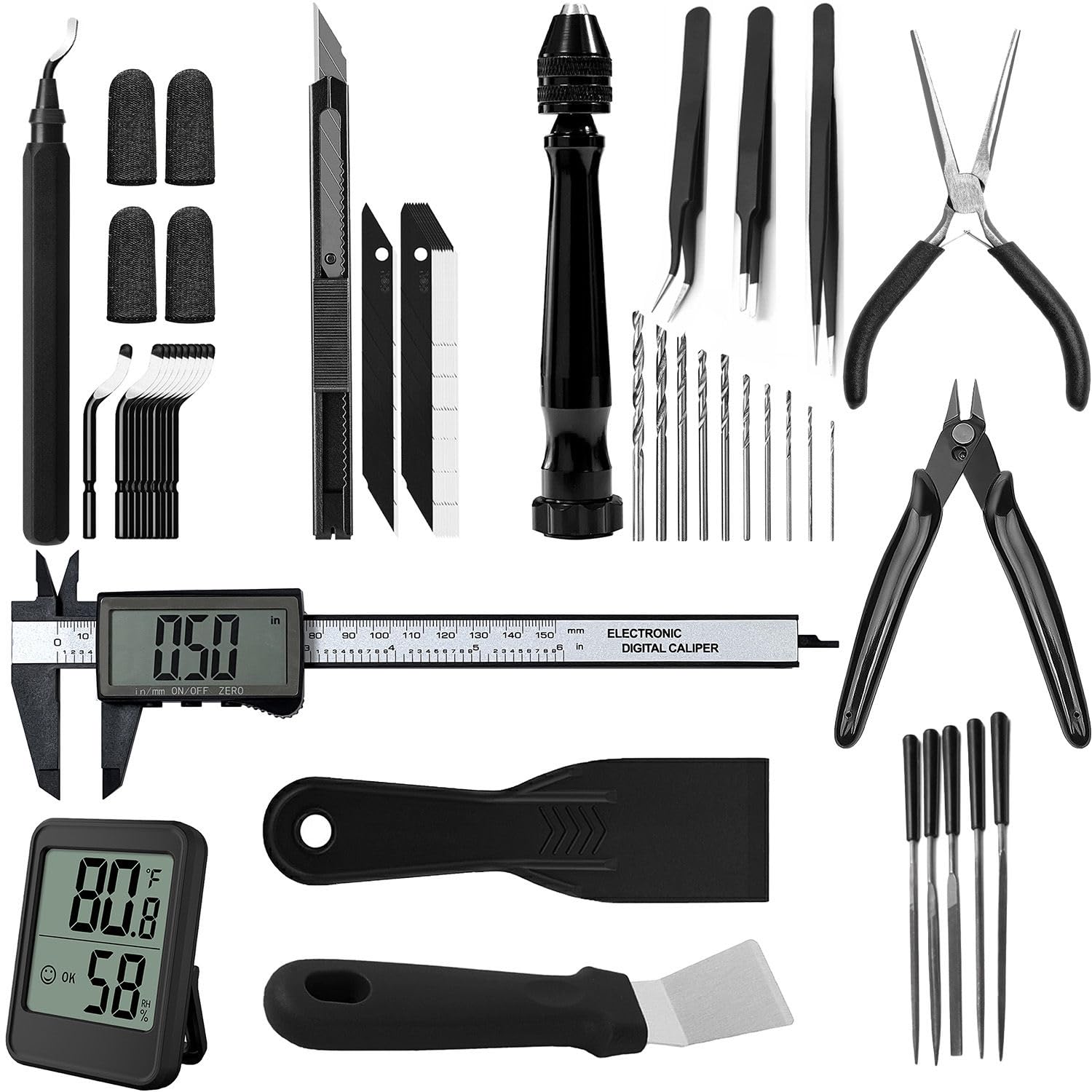 Kit De Ferramentas De Impressora 3d Qeeahuuo Essential Para Bambu Lab Ender3