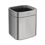 Lixeira Sem Tampa Tramontina Square 8 Litros Aço Inox Acetinado Tramontina