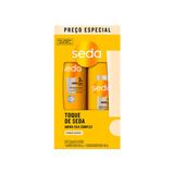 Shampoo 300ml + Condicionador 190ml Seda Toque De Seda