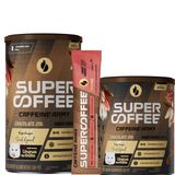 Kit 2x Unidades Supercoffee 3.0 Lingua De Gato, (1x Lata 380g + 1x Lata 220g) Acompanha 1x Sache De 10g