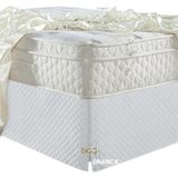 Saia Box Casal King Matelassado Serve Para Cama Baú
