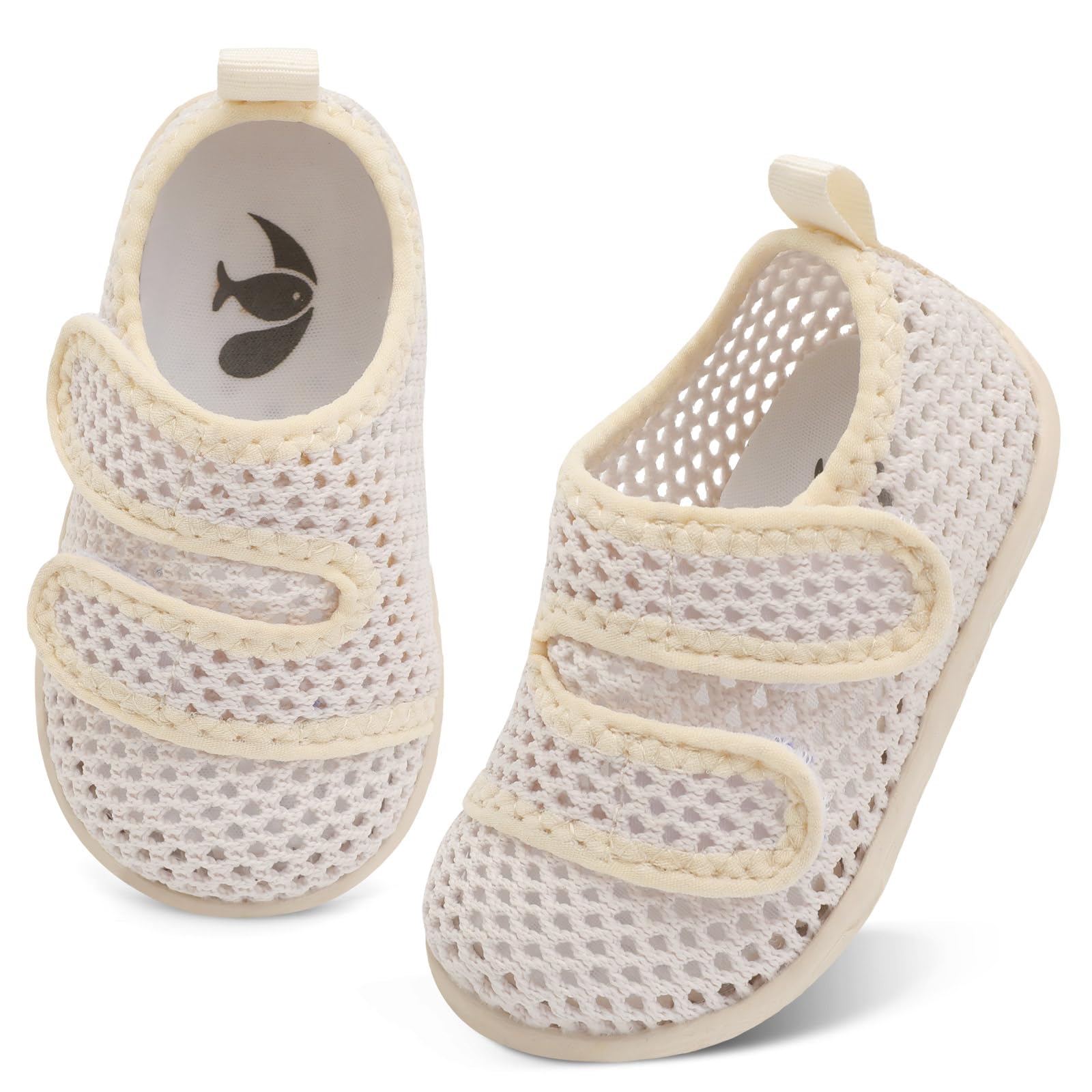 Sapatos Aquáticos Feetcity Baby, Malha Respirável, Meias Aquáticas De Praia