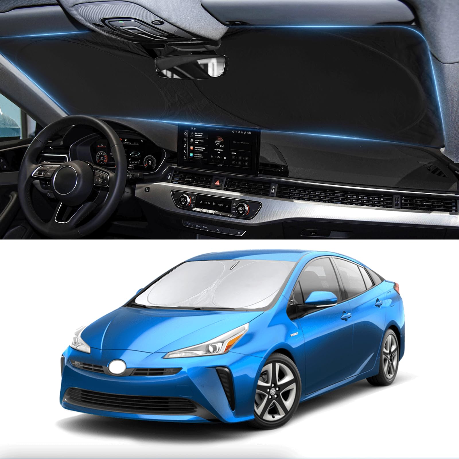 Pára-brisa Insauto Custom Fit Prius 2010-2022