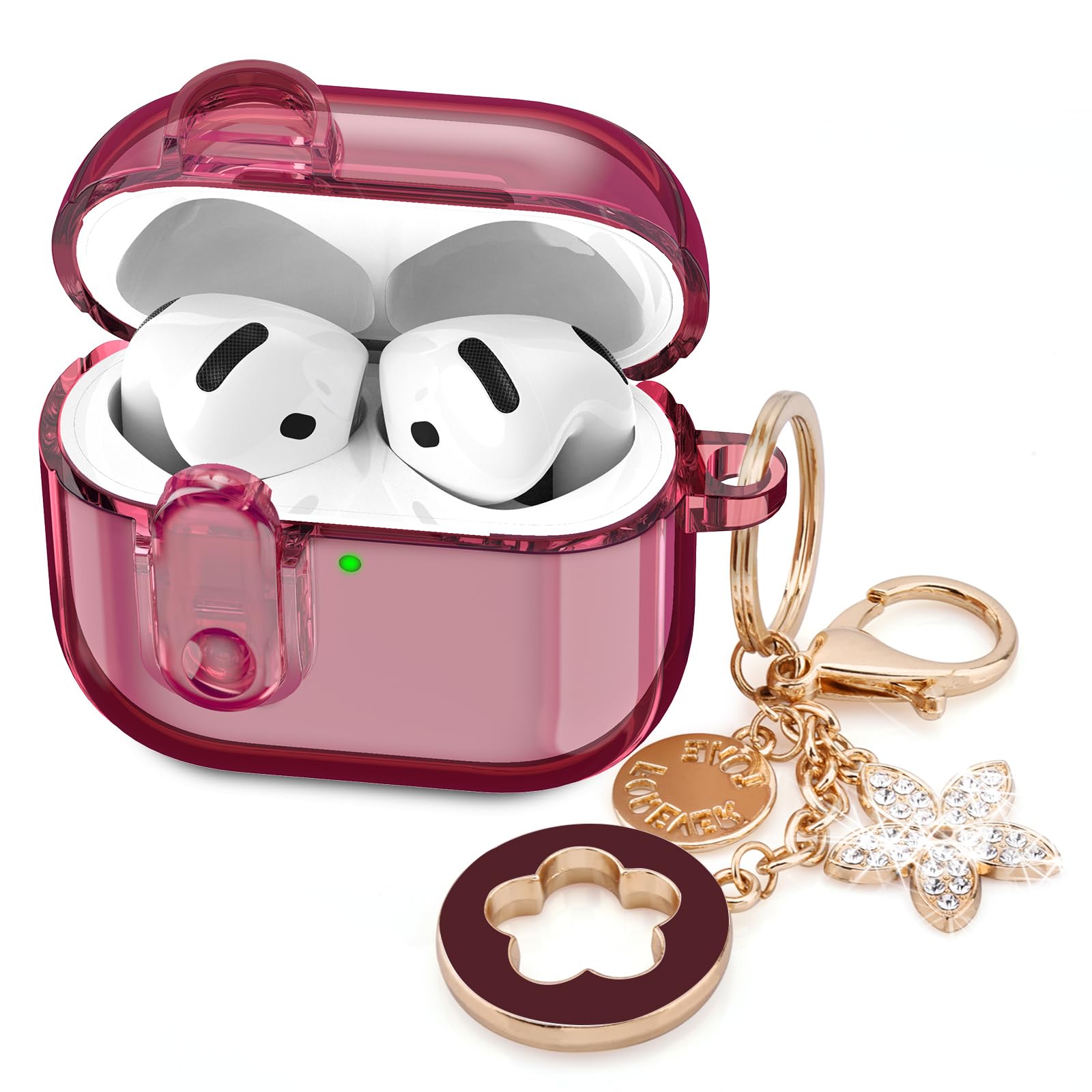 Case Clear Compatível Com Apple Airpods (4ª Geração) Visoom