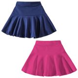 Pacote Com 2 Saias Dream Bus Para Meninas Com Pregas E Shorts De 18 A 8 Anos