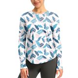 Sun Shirt G Gradual Upf 50+ De Manga Comprida Para Mulheres - Rosa Xs