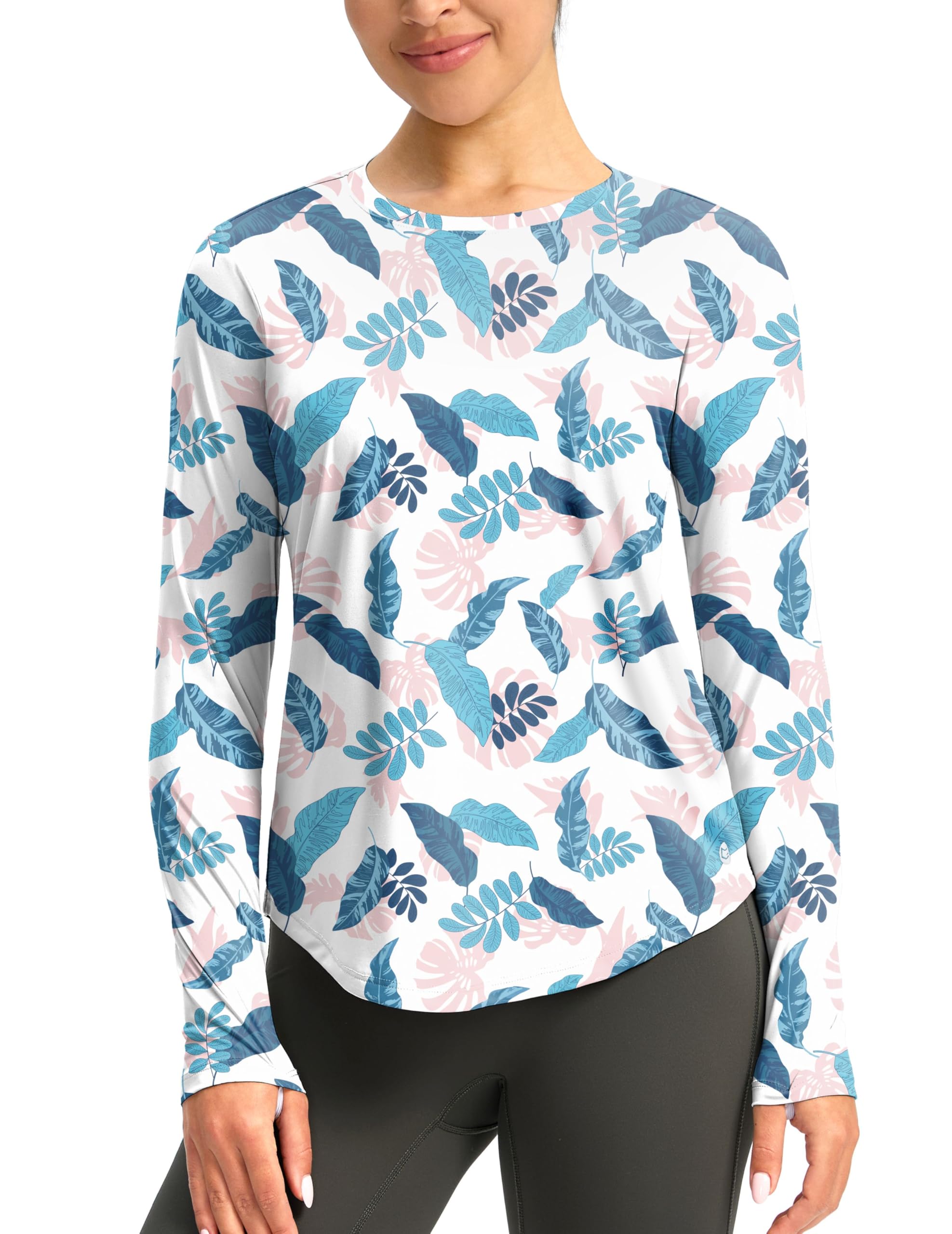 Sun Shirt G Gradual Upf 50+ De Manga Comprida Para Mulheres - Rosa Xs