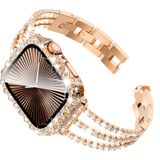 Pulseira Surace Metal Para Apple Watch Series 10 42 Mm Para Mulheres