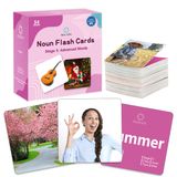 Flash Cards Alsolife Vocabulário Abstrato E Avançado De 4 A 6 Anos