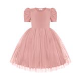 Vestido Arshiner Para Meninas, Festa De Páscoa, Casamento, Rosa, 4t