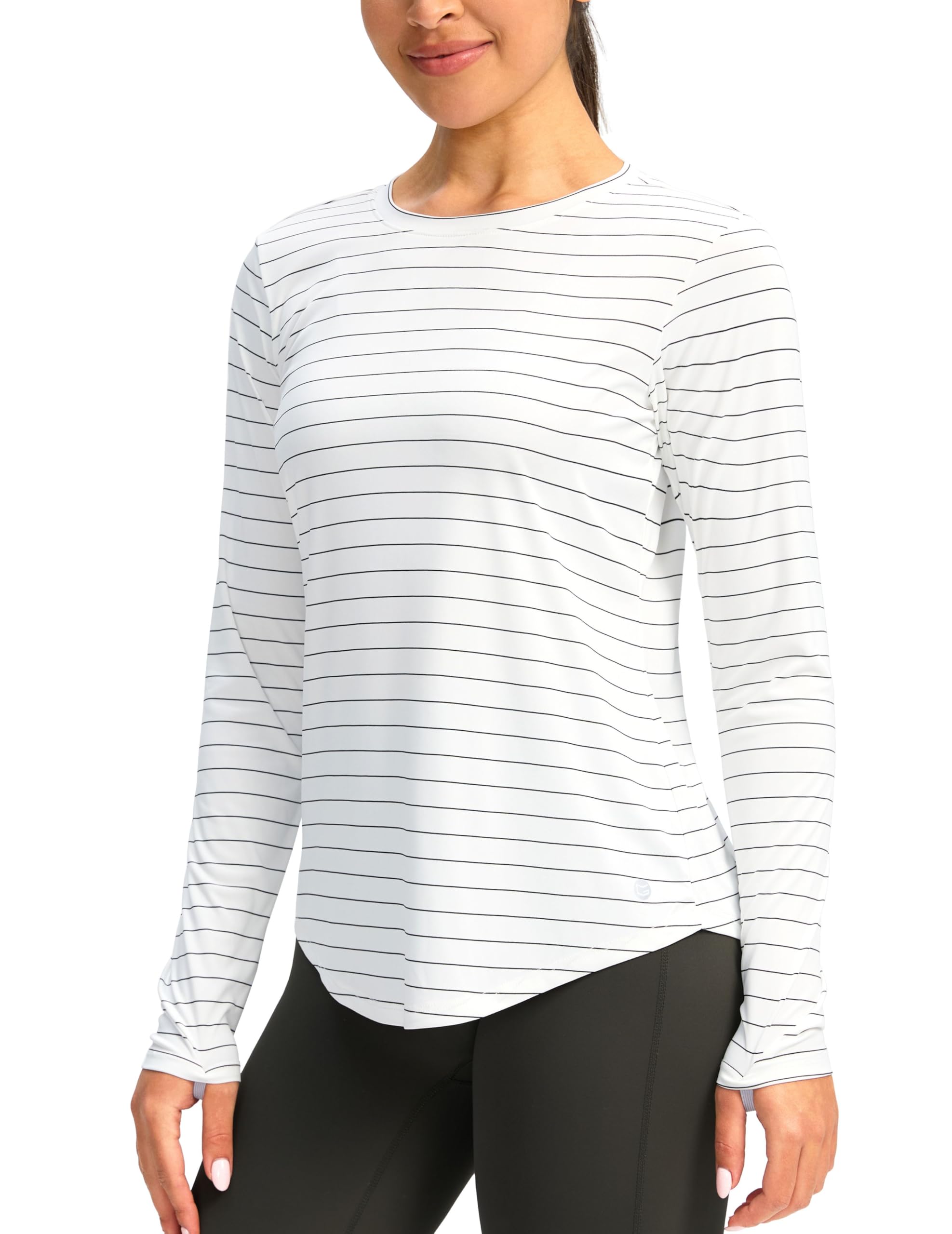 Sun Shirt G Gradual Upf 50+ De Manga Comprida Para Mulheres - Preta