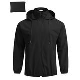 Jaqueta De Chuva Coofandy Impermeável, Embalável, Capa De Chuva Masculina
