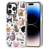 Capa De Telefone Mosnovo Para Iphone 14 Pro Max Buffertech Clear Tpu