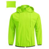 Capa De Chuva Coofandy Capa De Chuva Impermeável Para Homens Verde Grande