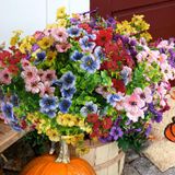 Flores Artificiais Trytuny Resistente A Uv Para Uso Externo X20