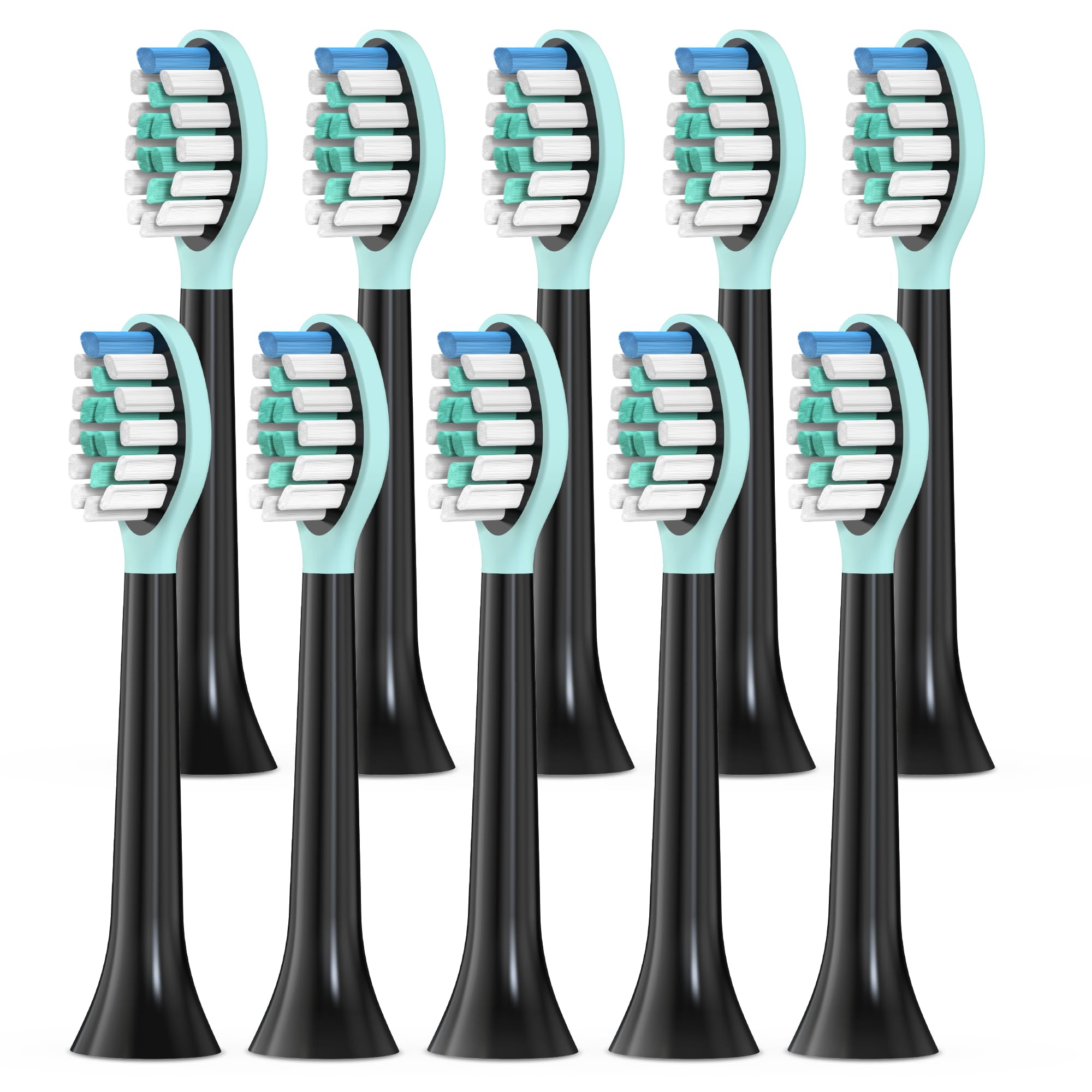 Cabeças De Escova De Dentes Keosaa Para Philips Sonicare, Pacote Com 10