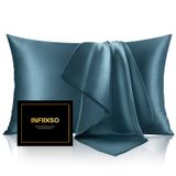 Fronha De Seda Infiixso Mulberry Para Cabelo E Pele 20x30cm