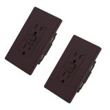 Gfci Outlet Elegrp De 15 A, Autoteste, Gfi Com Design Mais Fino, Pacote Com 2
