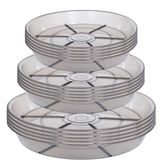 Plant Saucer Afrine Drip Tray, Pacote Com 15 Unidades Para Jardim Interno E Externo