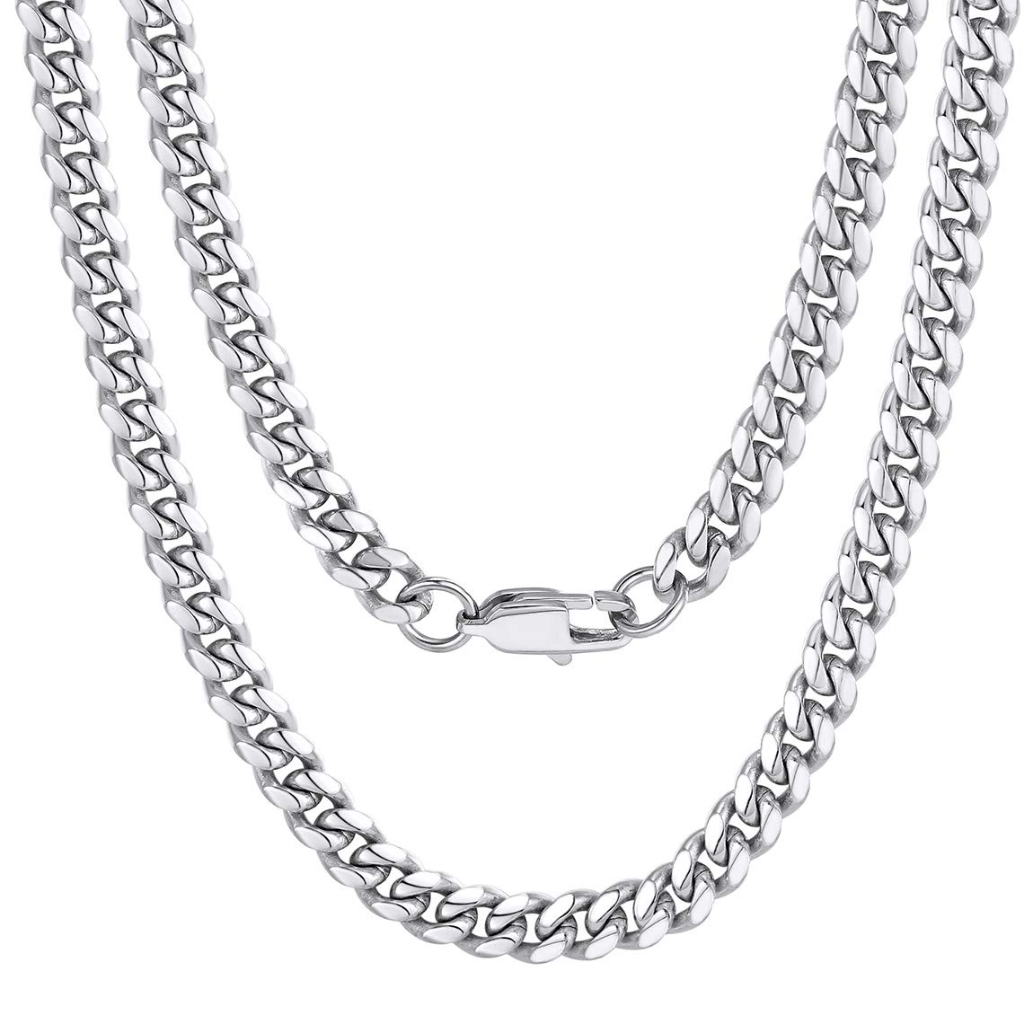 Colar Chains Chainspro Mens Em Aço Inoxidável 6mm 71cm