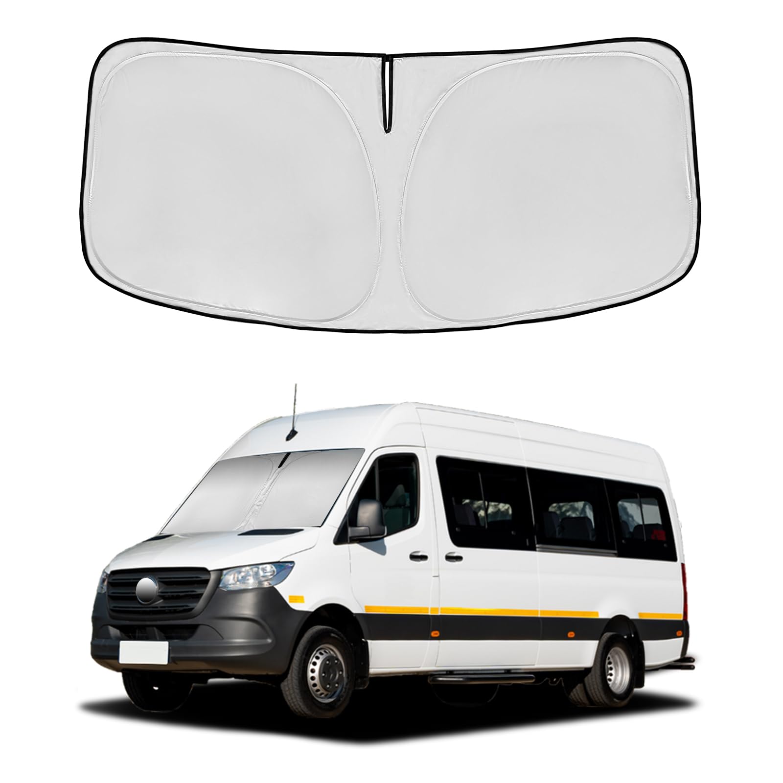 Pára-brisa Sun Shade Auyneas Para Mercedes Benz Sprinter 2007-2025