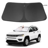 Pára-brisa Sun Shade Lhflive, Ajuste Personalizado Para Jeep Compass 2017-2024