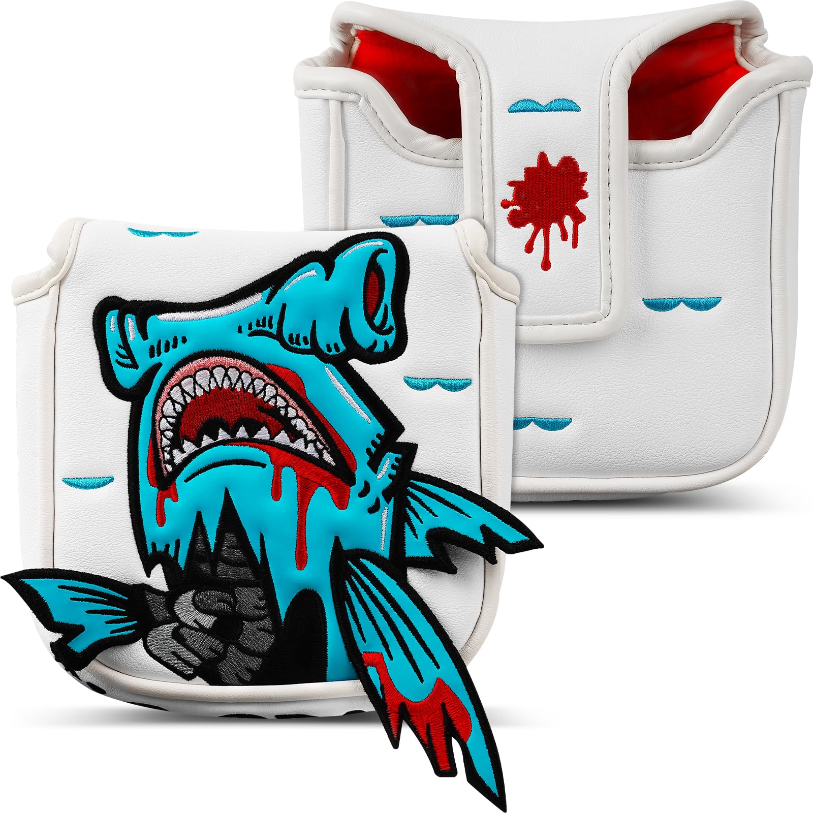 Golf Head Cobre Grandes Tubarões Hammerhead Para Amantes Do Golfe