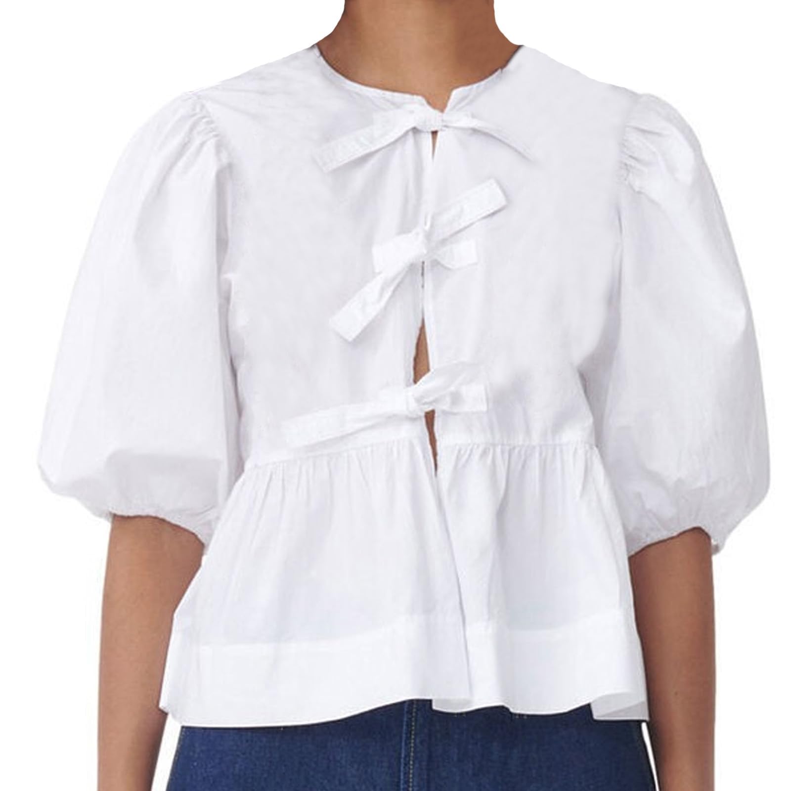 Top Mangmao Leopard Print Babydoll Com Estampa De Leopardo, Gravata Frontal, Y2k