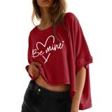 Camisa Dokotoo Para Dia Dos Namorados, Roupa Feminina, Vermelha De Verão, Plus Size