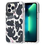 Capa De Telefone Mosnovo Para Iphone 13 Pro Buffertech Black Furry Cat