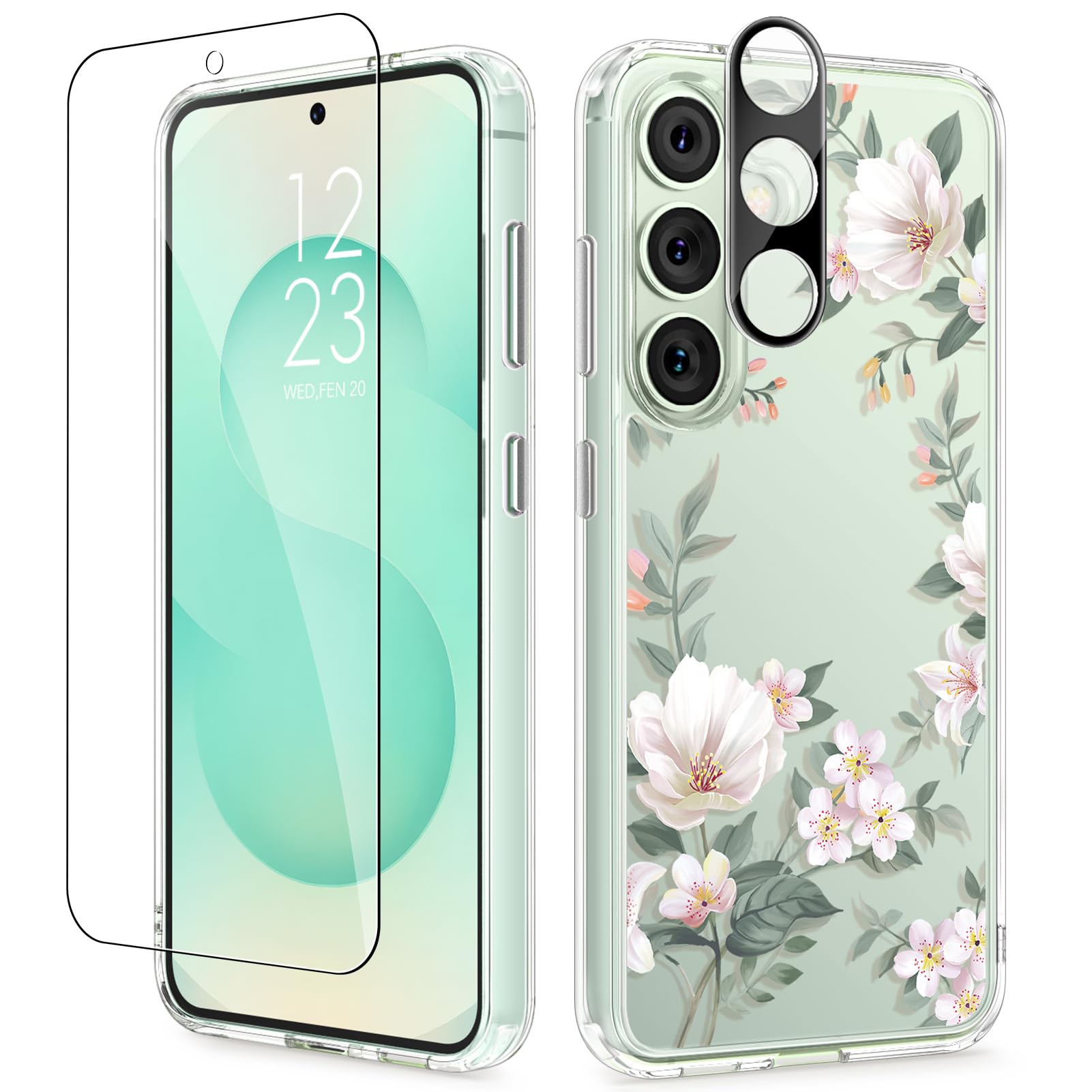 Capa De Telefone Gviewin Para Samsung Galaxy S25 Plus Com Protetor