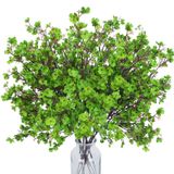 Flores Artificiais Ailanda Babys Breath Green 12 Unidades