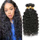 Pacotes De Cabelo Poirewa Water Wave 10a Brazilian Virgin 50g