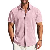 Camisa Social Casual Mapick Masculina De Manga Curta Com Botões