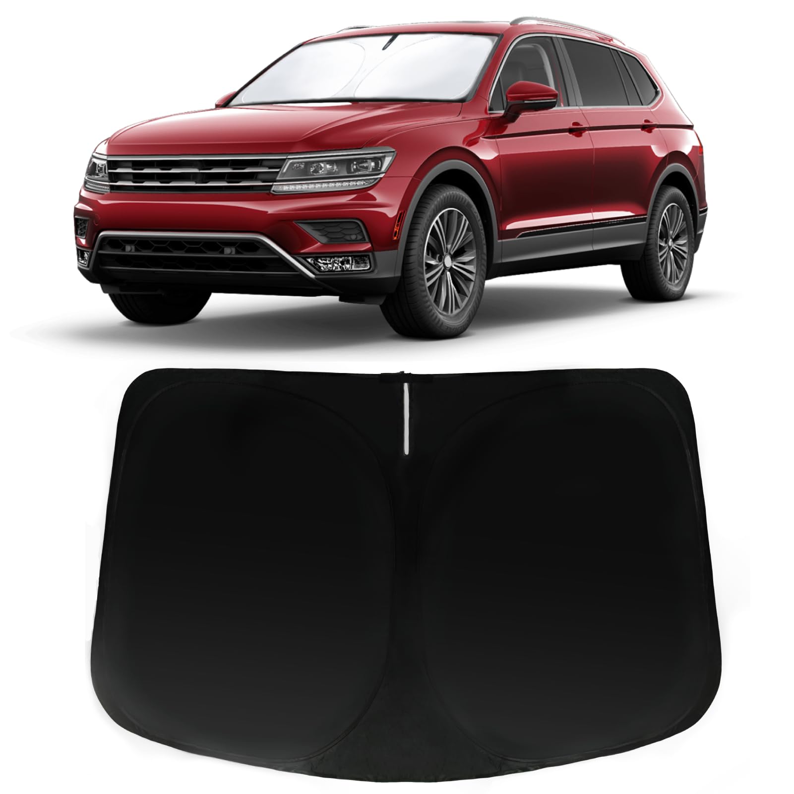 Pára-brisa Sun Shade Paimoho Para Vw Volkswagen Tiguan 2018-2024