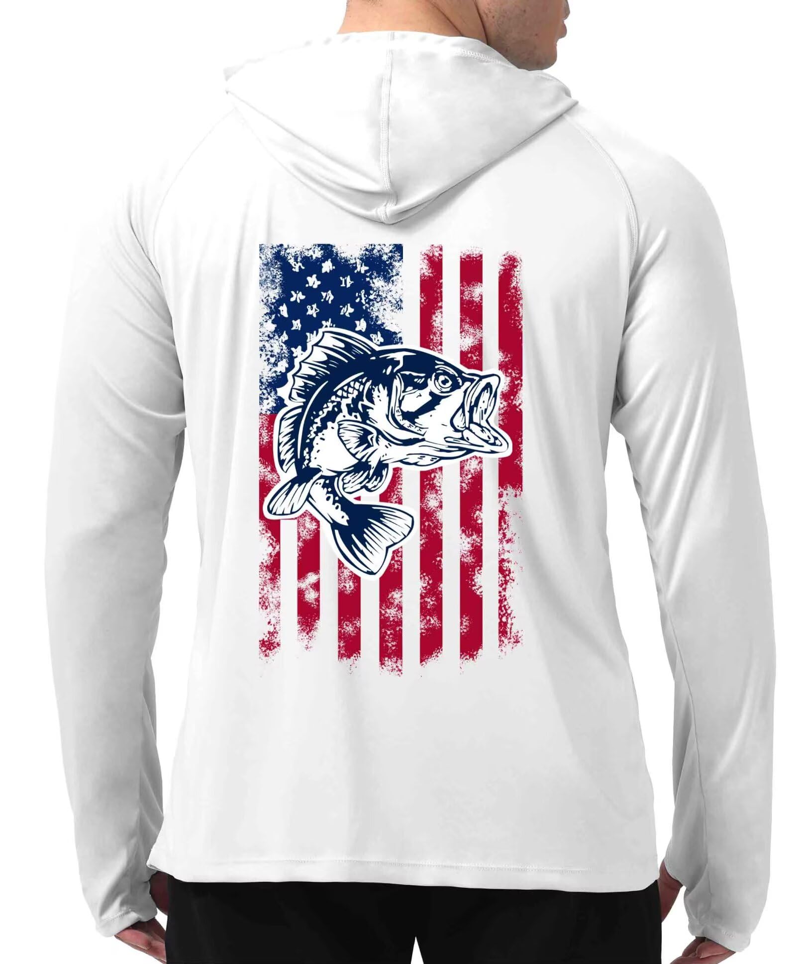 Camisa Com Capuz De Proteção Solar Weligu Para Homens Upf 50+ Spf