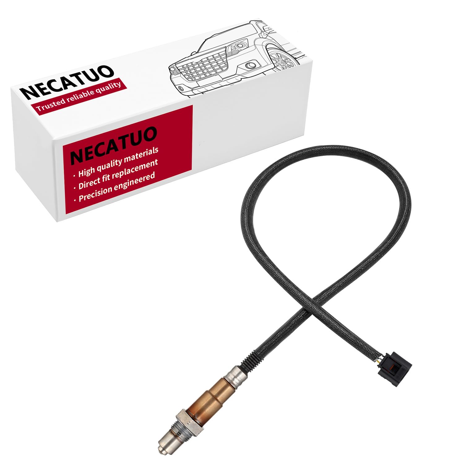 Sensor De Oxigênio Necatuo 250-25087 Upstream Para Bmw 550i 650i 750i