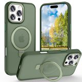 Capa De Telefone Lufanbis Magnetic Para Iphone 16 Pro Com Suporte De Anel