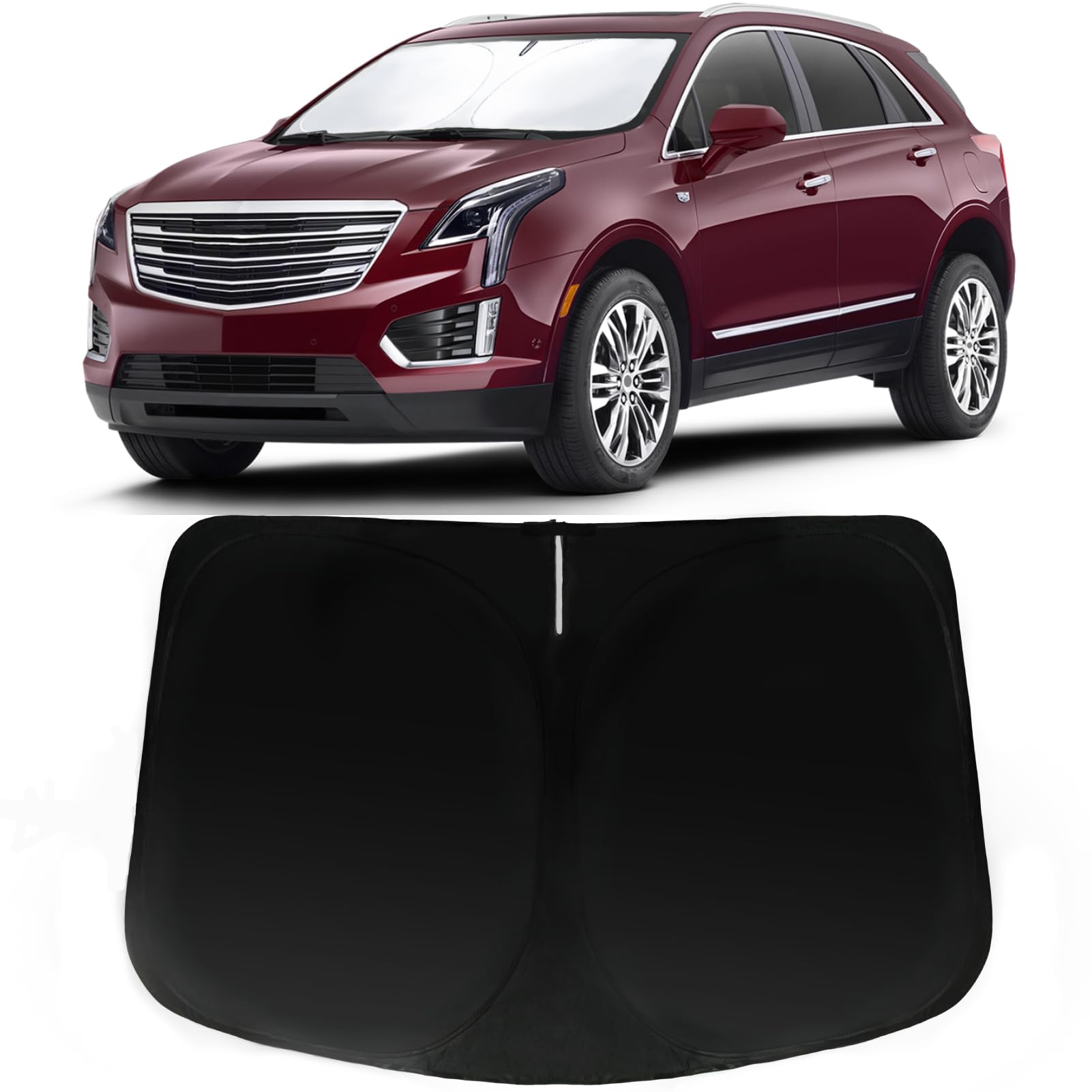Pára-brisa Sun Shade Paimoho Para Cadillac Xt5 2017-2023