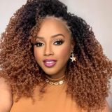Cabelo De Crochê Aksice Yanky Twist De 10 Polegadas, 8 Pacotes Sintéticos