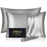 Fronha De Seda Dkbslik Natural Mulberry Silk King Size 2 Pa