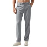 Calças Willit Linen, Vestido Casual Masculino, Com Cordão, Cinza Claro