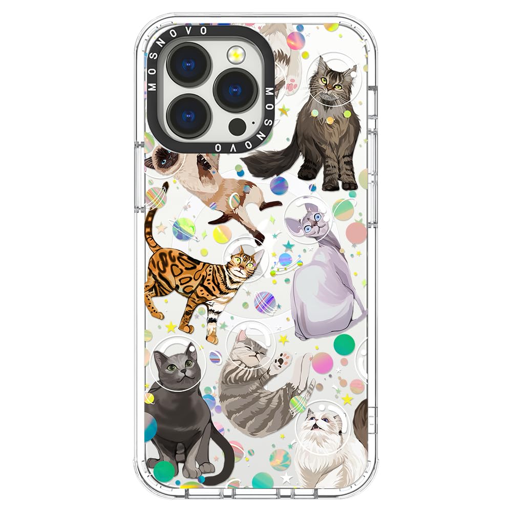 Capa De Telefone Mosnovo Compatível Com Iphone 13 Pro Space Cat