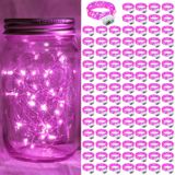 Led Fairy Lights Chzk, Pacote Com 100 Unidades, Operado Por Bateria, 7 M