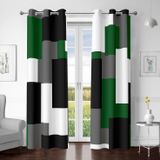 Cortinas Blackout Green Tyrot 100% Blackout 180x183cm, 2 Painéis